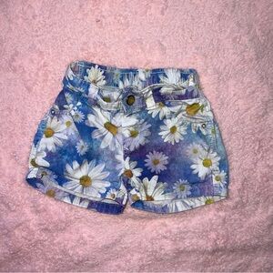Purple Girls Pulla Bulla Size 2-4 Years Sunflower Casual Play Shorts Bottoms
